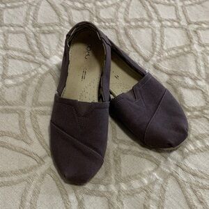 Toms Espresso Canvas Slip-Ons
